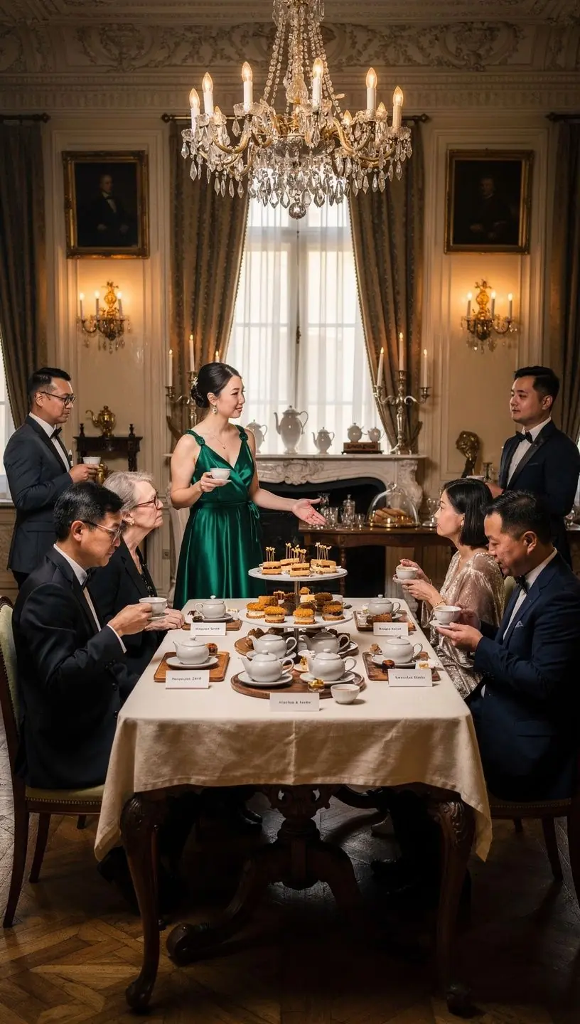 Közelkép a Hojicha tealevelekről, amelyek gazdag ízvilágot tükröznek.